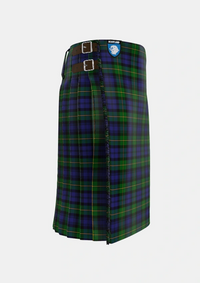 Traditional_Gordon_2_Tartan_223_kilt_right_image_with_pleated_design_and_adjustable_buckles_for_men