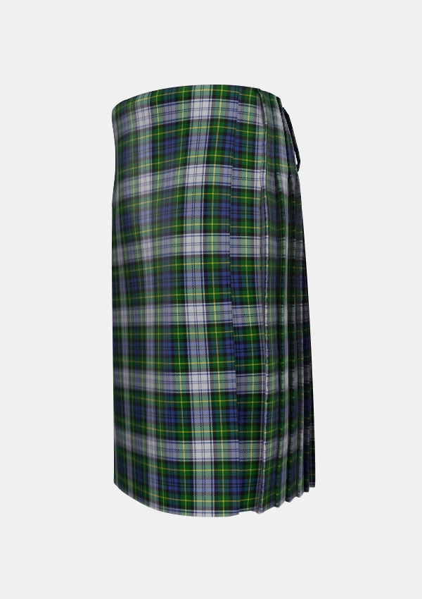 Traditional_Gordon_Dress_1_Tartan_3594_kilt_left_image_with_pleated_design_and_adjustable_buckles_for_men
