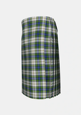 Traditional_Gordon_Dress_4_Tartan_347_kilt_left_image_with_pleated_design_and_adjustable_buckles_for_men
