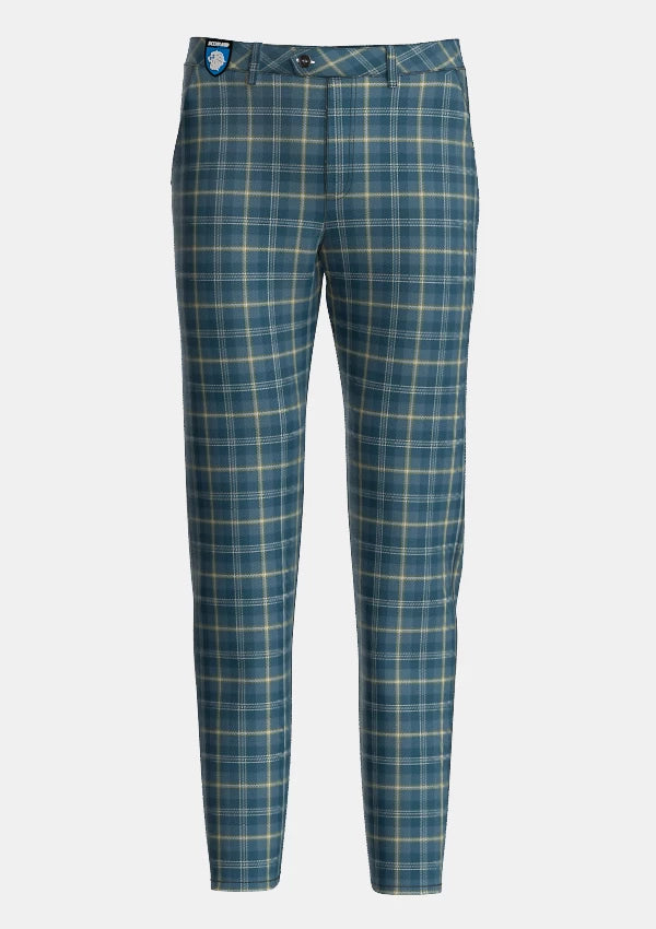 Gorman Blue Tartan Trouser
