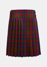 Traditional_Gow_Tartan_5916_kilt_back_image_with_pleated_design_and_adjustable_buckles_for_men