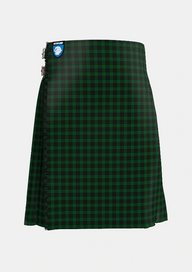 Traditional_Graham_2_Tartan_786_kilt_front_image_with_pleated_design_and_adjustable_buckles_for_men
