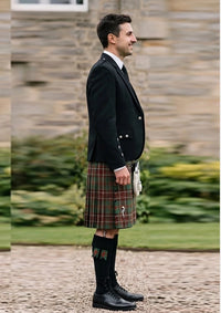 Traditional_Graham_of_Menteith_tartan_Kilt_and_Argyle_Jacket_Kilt_Outfit_right_image