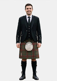 Traditional_Graham_of_Menteith_tartan_Kilt_and_Argyle_Jacket_Kilt_Outfits_front_image