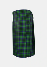 Traditional_Graham_of_Montrose_2_Tartan_1044_kilt_left_image_with_pleated_design_and_adjustable_buckles_for_men