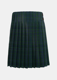 Traditional_Graham_of_Montrose_3_Tartan_1116_kilt_back_image_with_pleated_design_and_adjustable_buckles_for_men