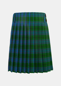 Traditional_Greenlaw_American_Tartan_5791_kilt_back_image_with_pleated_design_and_adjustable_buckles_for_men