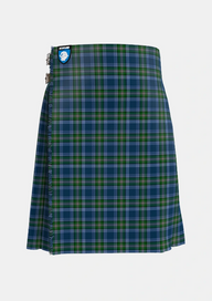 Traditional_Greenshields_Personal_Tartan_6578_kilt_front_image_with_pleated_design_and_adjustable_buckles_for_men
