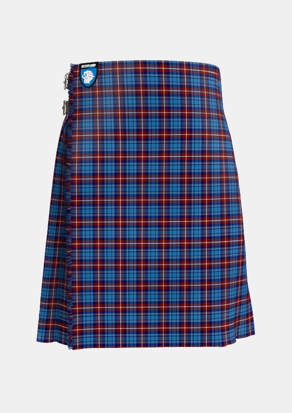 Traditional_Greer_Tartan_5117_kilt_front_image_with_pleated_design_and_adjustable_buckles_for_men