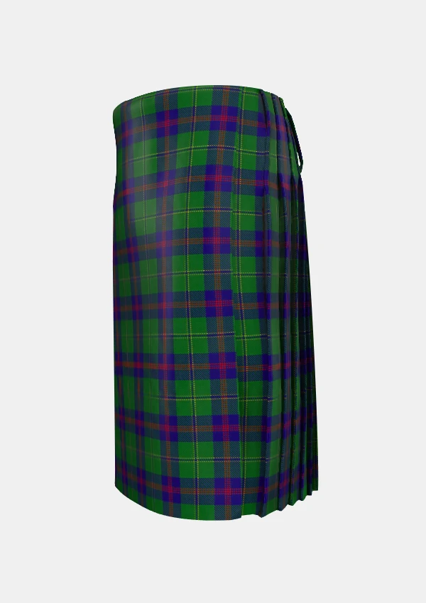 Traditional_Gretna_Green_Tartan_kilt_5119_left_image_with_pleated_design_and_adjustable_buckles_for_men
