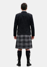 Traditional_Grey_Highlander_Tartan_Kilt_and_Argyle_Jacket_Kilt_Outfits_back_image