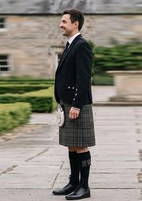 Traditional_Grey_Spirit_tartan_6594_Kilt_and_Argyle_Jacket_Kilt_Outfit_left_image