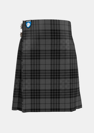 Traditional_Grey_Spirit_tartan_front_image_with_pleated_design_and_adjustable_buckles_for_men