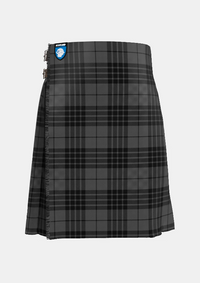 Traditional_Grey_Spirit_tartan_front_image_with_pleated_design_and_adjustable_buckles_for_men