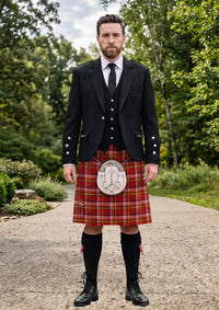 Traditional_Griffiths_John_Tartan_12980_Kilt_and_Argyle_Jacket_Kilt_Outfit_front_image