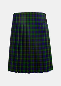 Traditional_Gunn_2_Tartan_708_kilt_back_image_with_pleated_design_and_adjustable_buckles_for_men