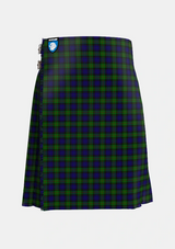 Traditional_Gunn_2_Tartan_708_kilt_front_image_with_pleated_design_and_adjustable_buckles_for_men