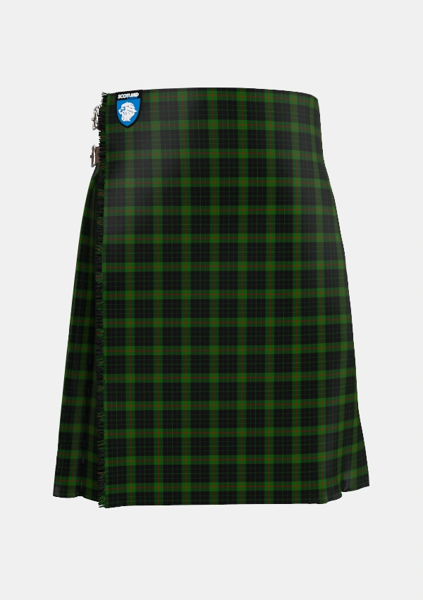 Traditional_Gunn_VS_Tartan_795_kilt_front_image_with_pleated_design_and_adjustable_buckles_for_men