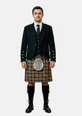 Traditional_Gunn_Weathered_Tartan_Kilt_and_Argyle_Jacket_Kilt_Outfits_front_image