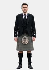 Traditional_Halliday_Tartan_7552_Kilt_and_Argyle_Jacket_Kilt_Outfits_front_image
