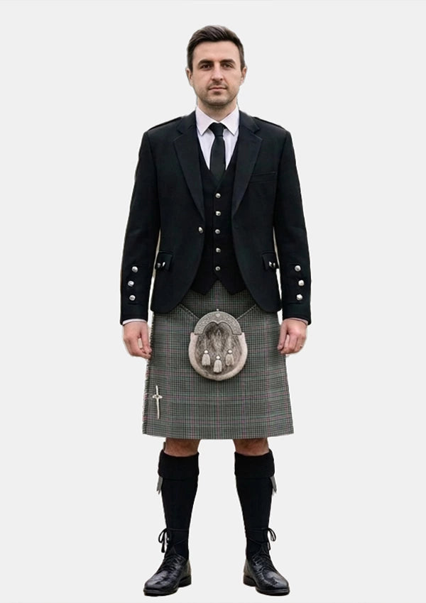 Traditional_Halliday_Tartan_7552_Kilt_and_Argyle_Jacket_Kilt_Outfits_front_image