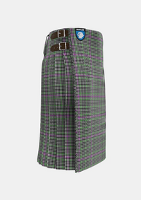 Traditional_Halliday_Tartan_kilt_7552_right_image_with_pleated_design_and_adjustable_buckles_for_men