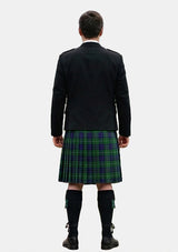 Traditional_Hamilton_Green_Hunting_Tartan_139_Kilt_and_Argyle_Jacket_Kilt_Outfits_back_image