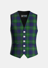 Traditional_Hamilton_Green_Hunting_Tartan_139_Waistcoat_front_image