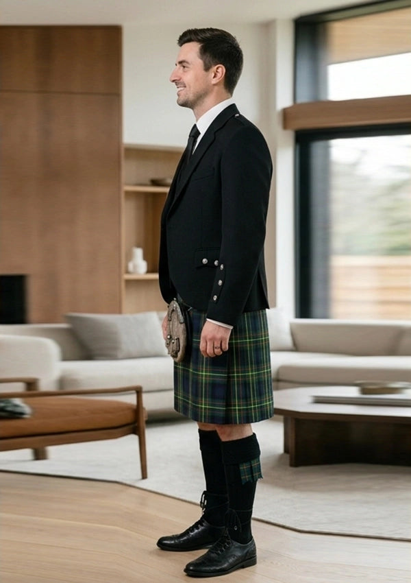 Traditional_Hamilton_Tartan_Kilt_and_Argyle_Jacket_Kilt_Outfit_left_image