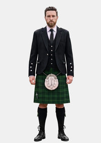 Traditional_Hanly_Tartan_10027_Kilt_and_Argyle_Jacket_Kilt_Outfits_front_image