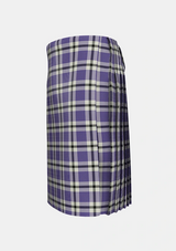 Traditional_Hanna_Bible_Personal_Tartan_619_kilt_left_image_with_pleated_design_and_adjustable_buckles_for_men