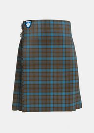 Traditional_Hanna_of_Leith_yellow_line_Tartan_5144_kilt_front_image_with_pleated_design_and_adjustable_buckles_for_men