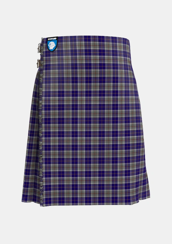 Traditional_Hanna_of_Stirlingshire_Tartan_5150_kilt_front_image_with_pleated_design_and_adjustable_buckles_for_men