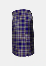 Traditional_Hanna_of_Stirlingshire_Tartan_5150_kilt_left_image_with_pleated_design_and_adjustable_buckles_for_men