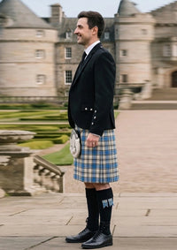 Traditional_Hannay_Tartan_1255_Kilt_and_Argyle_Jacket_Kilt_Outfit_left_image