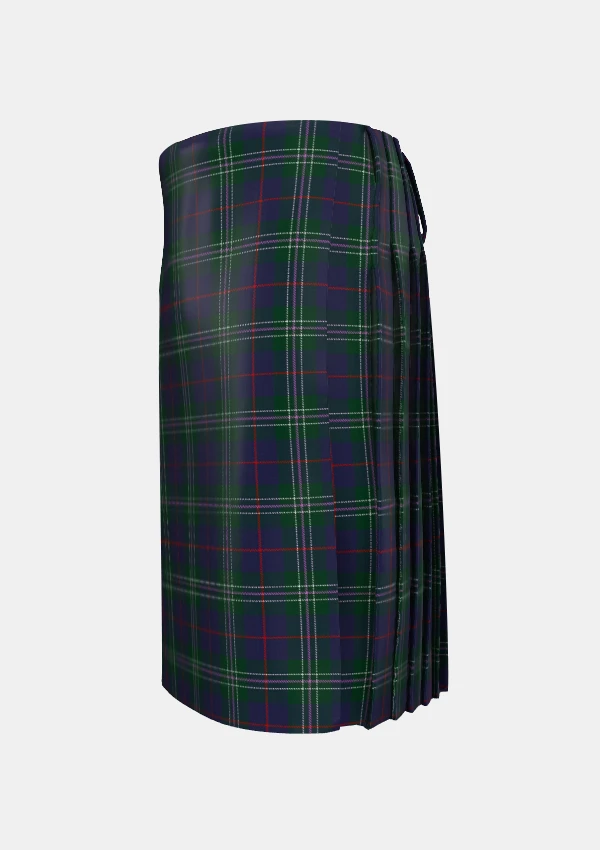 Traditional_Hardie_tartan_3903_left_image_with_pleated_design_and_adjustable_buckles_for_men