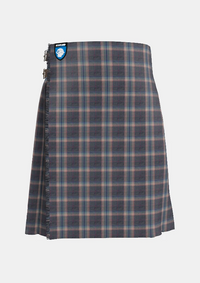 Traditional_Harris_Mist_tartan_front_image_with_pleated_design_and_adjustable_buckles_for_men