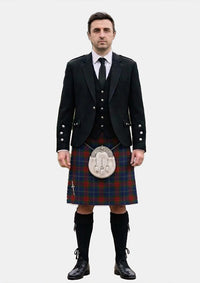 Traditional_Harvey_Tartan_6848_Kilt_and_Argyle_Jacket_Kilt_Outfits_front_image