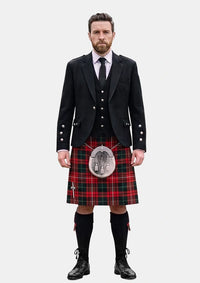 Traditional_Harvie_Tartan_1177_Kilt_and_Argyle_Jacket_Kilt_Outfits_front_image