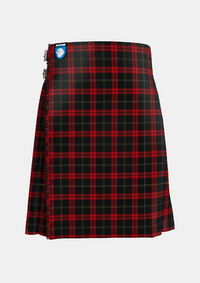 Traditional_Harvie_Tartan_kilt_front_image_with_pleated_design_and_adjustable_buckles_for_men