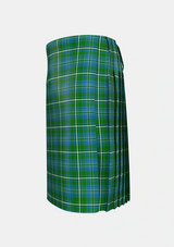Traditional_Hay_Hunting_Tartan_2712_kilt_left_image_with_pleated_design_and_adjustable_buckles_for_men