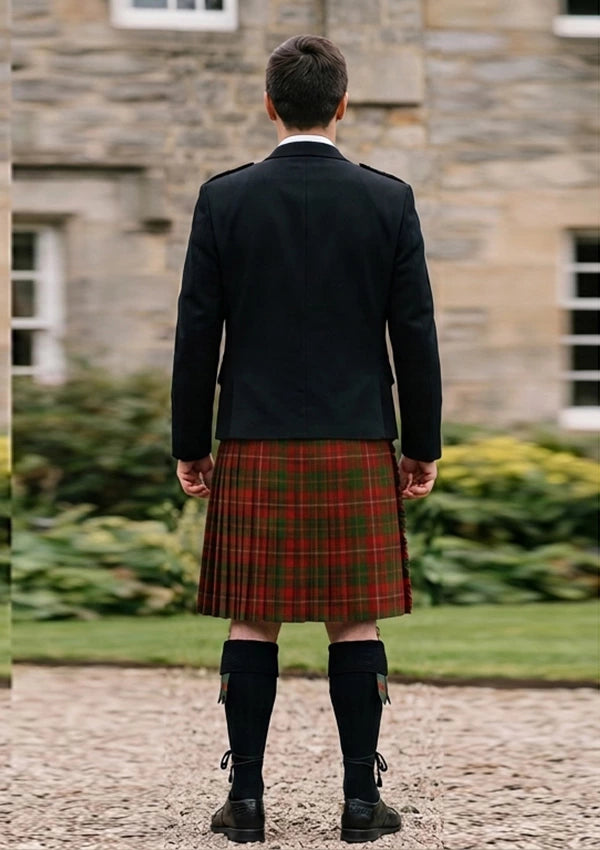 Traditional_Hayes_Tartan_5168_Kilt_and_Argyle_Jacket_Kilt_Outfit_back_image