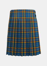 Traditional_Healy_Tartan_kilt_6236_back_image_with_pleated_design_and_adjustable_buckles_for_men