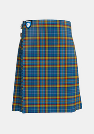 Traditional_Healy_Tartan_kilt_6236_front_image_with_pleated_design_and_adjustable_buckles_for_men