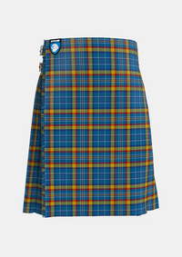 Traditional_Healy_Tartan_kilt_6236_front_image_with_pleated_design_and_adjustable_buckles_for_men