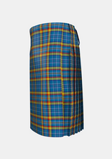 Traditional_Healy_Tartan_kilt_6236_left_image_with_pleated_design_and_adjustable_buckles_for_men