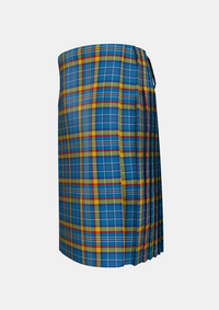 Traditional_Healy_Tartan_kilt_6236_left_image_with_pleated_design_and_adjustable_buckles_for_men