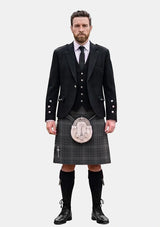 Traditional_Hebridean_Cairn_Tartan_6822_Kilt_and_Argyle_Jacket_Kilt_Outfits_front_image