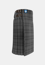 Traditional_Hebridean_Granite_tartan_right_image_with_pleated_design_and_adjustable_buckles_for_men