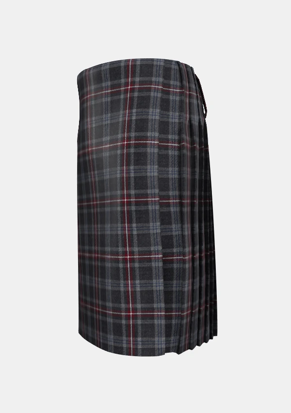 Traditional_Hebridean_Heather_tartan_left_image_with_pleated_design_and_adjustable_buckles_for_men